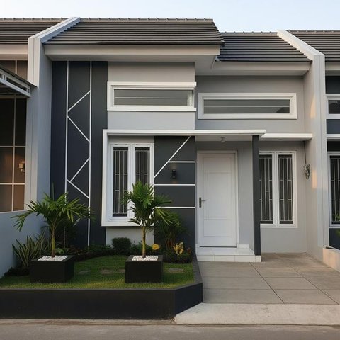 Inspirasi Model Rumah Subsidi yang Disulap Jadi Mewah/Gemini AI