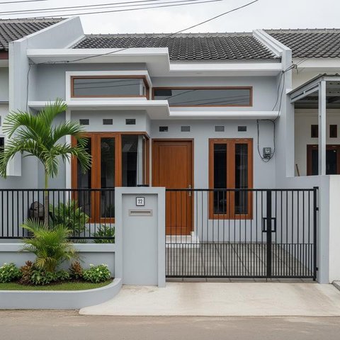 Inspirasi Model Rumah Subsidi yang Disulap Jadi Mewah/Gemini AI