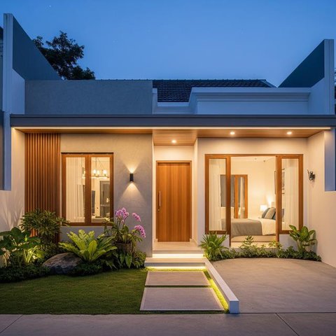 Inspirasi Model Rumah Subsidi yang Disulap Jadi Mewah/Gemini AI