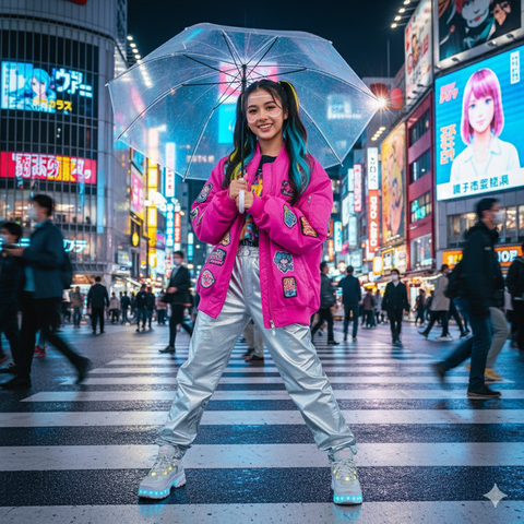 Prompt Gemini AI Viral Edit Foto Sendiri di Zebra Cross Shibuya/Gemini AI