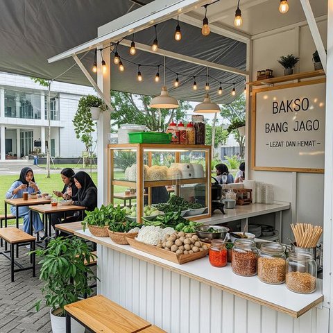 Ide Warung Makan Rumahan Dekat Kampus/AI