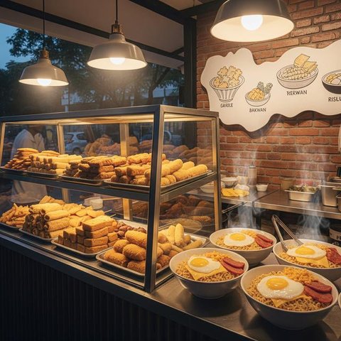 Ide Warung Makan Rumahan Dekat Kampus/AI