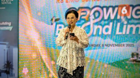 Direktur RS EMC Sentul, dr. G.A. Kusmiati, MARS, FISQua dan Presiden Direktur PT Sarana Meditama Metropolitan Tbk. (EMC Healthcare), Jusup Halimi soal EMC Sentul ramah lingkungan dalam peresm