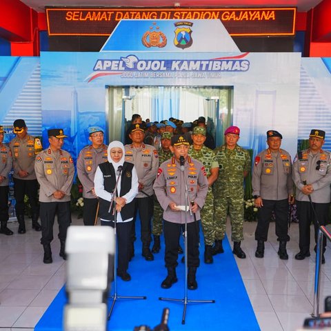 Kakorlantas Hadiri Apel Ojol Kamtibmas di Malang
