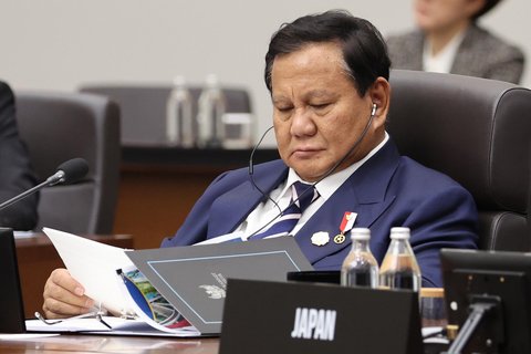 Presiden Indonesia Prabowo Subianto menghadiri Pertemuan Pemimpin Ekonomi Kerja Sama Ekonomi Asia-Pasifik (APEC) di Gyeongju, Korea Selatan, Sabtu, (01/11/2025).