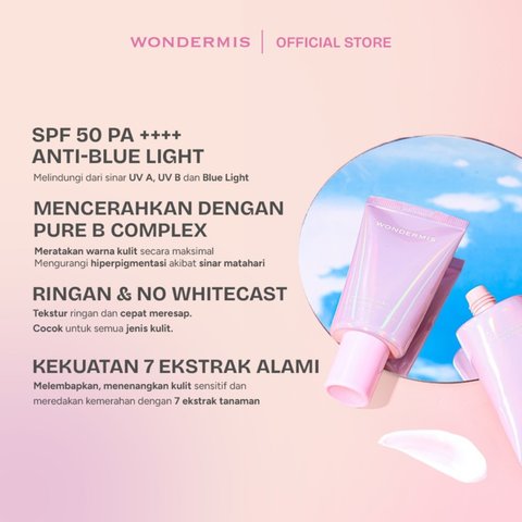 Wondermis Sunforgettable Airy UV Defender Sunscreen.