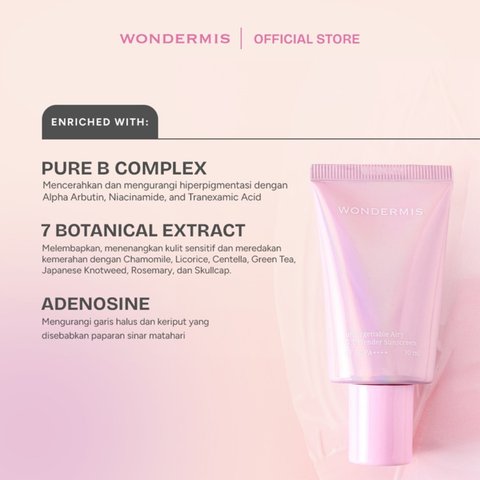 Wondermis Sunforgettable Airy UV Defender Sunscreen.