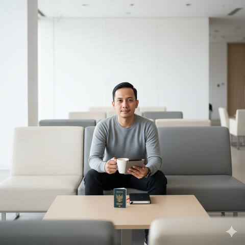 7 Prompt Gemini AI Edit Foto di Bandara: Tampilan Chic, Sinematik dan Siap Travel (Foto: Gemini AI)