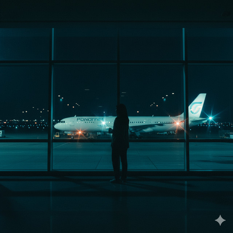 7 Prompt Gemini AI Edit Foto di Bandara: Tampilan Chic, Sinematik dan Siap Travel (Foto: Gemini AI)
