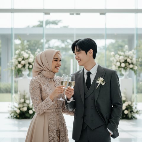 Prompt AI Kondangan Bareng Idol K-pop