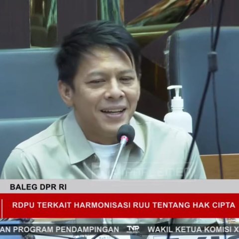 Ariel Noah rapat di Baleg DPR