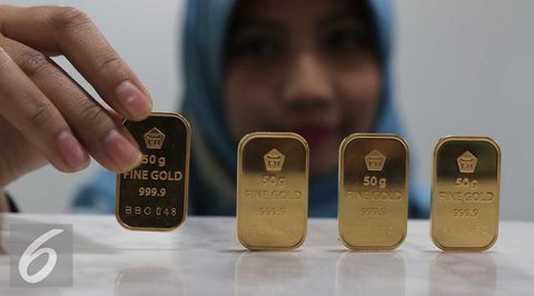 Ilustrasi harga emas dunia hari ini (Foto By AI)