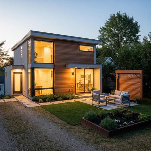 Desain Taman dengan Konsep Minimalis Tropis/Tips Menata Halaman Belakang Rumah agar Bebas Nyamuk (Sumber: Gemini.com)