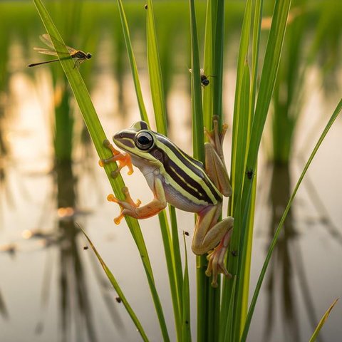 Katak di Sawah