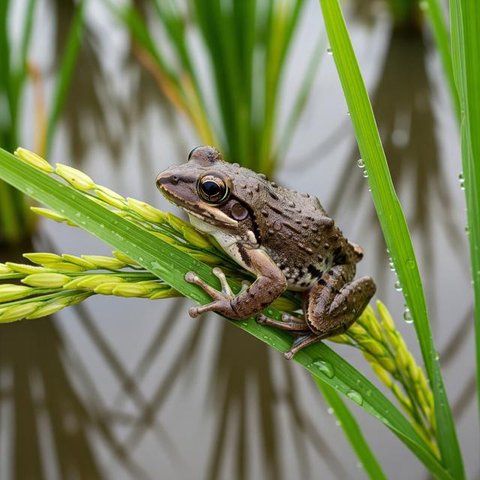 Katak di Sawah