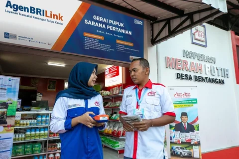 Agen BRILink Koperasi Desa/Kelurahan Merah Putih