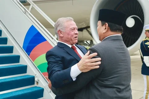 Presiden Prabowo Bertemu Raja Yordania, Raja Abdullah II bin Al Hussein