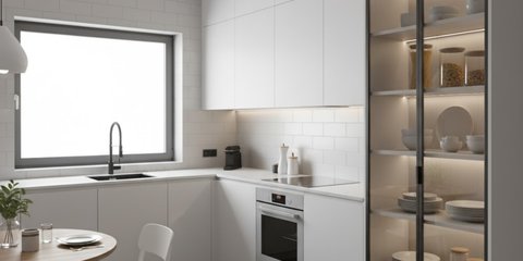 Ilustrasi Etalase Dapur Minimalis