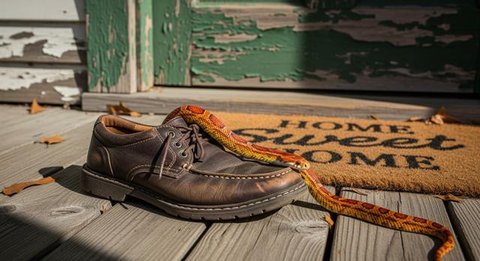 Ular kecil masuk rumah (Foto: Gemini AI)