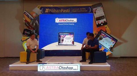 Booth Pirelli Astra Otoparts di arena JFK 2019. (Astra Otoparts)