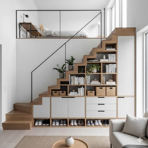 Model Rumah Mungil 2 Kamar Anti Sumpek (AI)