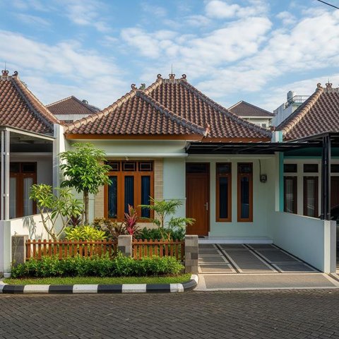 Model Rumah Kecil untuk Lansia. (Foto: AI)
