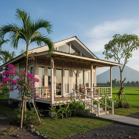 Model Rumah Kecil untuk Lansia. (Foto: AI)