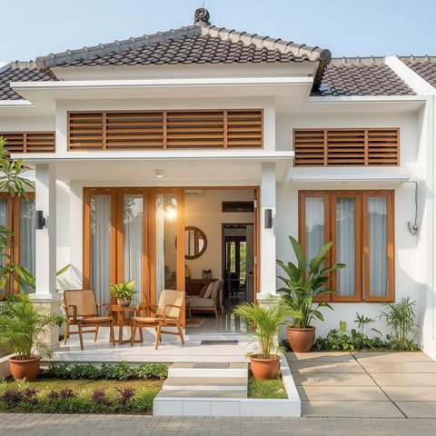 Model Rumah Kecil untuk Lansia. (Foto: AI)