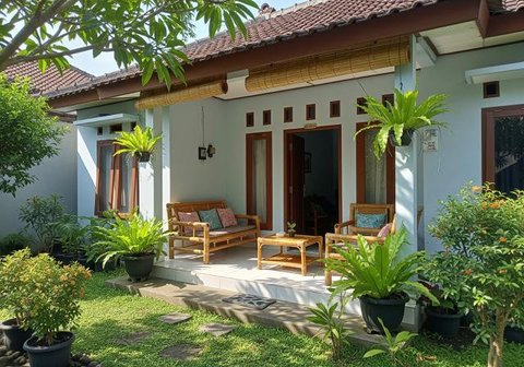 Model Rumah Kecil untuk Lansia. (Foto: AI)