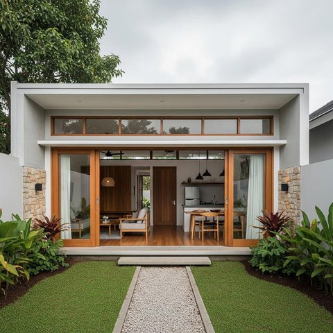 Model Rumah Kecil untuk Lansia. (Foto: AI)