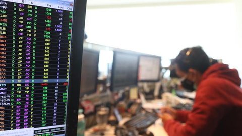 IHSG menguat 24,13 poin atau 0,34 persen dibandingkan penutupan sebelumnya pada level 7.196,75. (Liputan6.com/Angga Yuniar)
