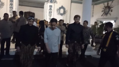 Wapres Gibran Melayat Pakubuwono XIII
