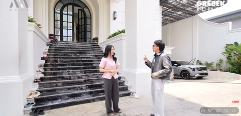 Desain Rumah Mewah Sarwendah, Rumah Megah dengan Detail Elegan dan Ruang Fungsional (Sumber: YouTube AHHA)