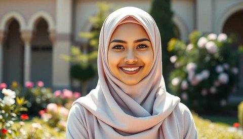 tips wajah glowing alami Ilustrasi dibuat AI