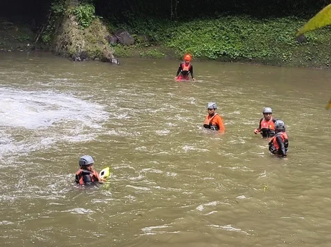 Pemuda di Bali yang Tenggelam di Air Terjun Mengening Ditemukan Meninggal Dunia
