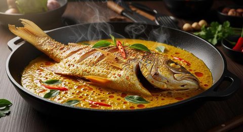 Ikan Nila Bumbu Kuning. (Foto: Youtube)
