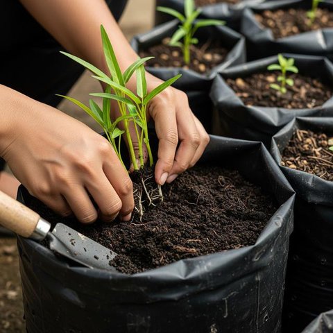 Tips Menanam Kangkung di Polybag, Panen Melimpah di Lahan Terbatas dalam Hitungan Minggu