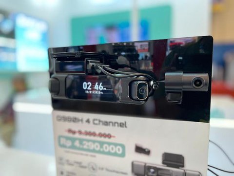 Botslab ramaikan pasar Dash Cam nasional dengan menampilkan lini produk andalannya di GJAW 2025. (Liputan6.com/Septian Pamungkas)