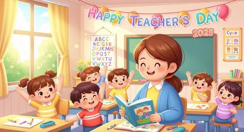 Puisi Anak SD Tentang Guru (Liputan6.com/Faizal Fanani)