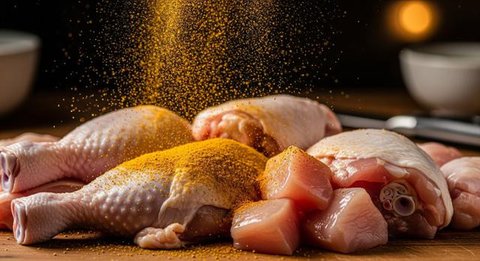 Bumbu Ungkep Ayam Goreng Meresap Sempurna (Ilustrasi by AI)