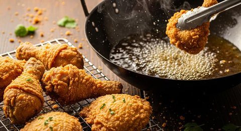 Bumbu Ungkep Ayam Goreng Meresap Sempurna (Ilustrasi by AI)