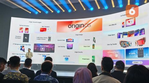 Bodi depan Vivo X300 Pro. (Liputan6.com/ Yuslianson)