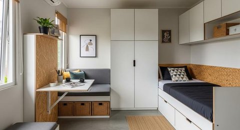 7 Desain Rumah Kecil Tapi Nyaman untuk Tinggal Sendiri Tahun 2025, Cocok untuk Hidup Praktis dan Tetap Estetik (Foto: Gemini AI)