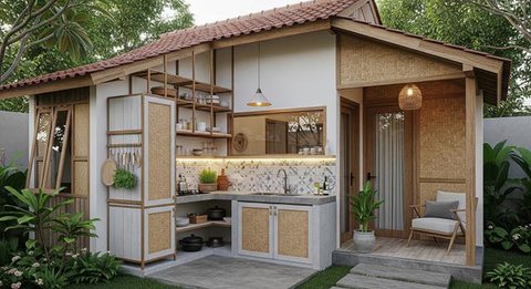 7 Desain Rumah Kecil Tapi Nyaman untuk Tinggal Sendiri Tahun 2025, Cocok untuk Hidup Praktis dan Tetap Estetik (Foto: Gemini AI)