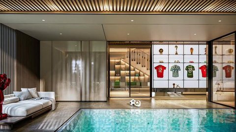 Desain rumah baru Pratama Arhan. [IG: @jeffriangkasa]