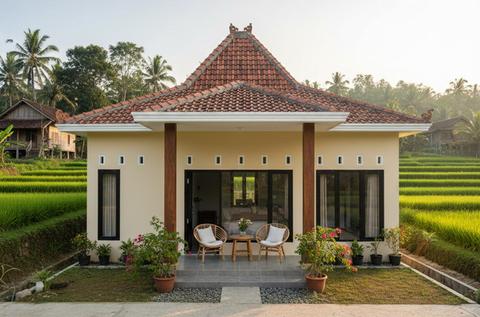 7 Gambar Rumah Minimalis di Kampung, Sederhana tapi Modern dan Bikin Nyaman untuk Keluarga (Foto: Gemini AI)