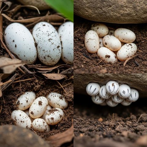 Telur Reptil Ular, Kadal, dan Tokek