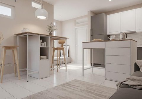 Desain Rumah Kecil Tetap Terang Tanpa Banyak Jendela (Sumber: gemini.com)