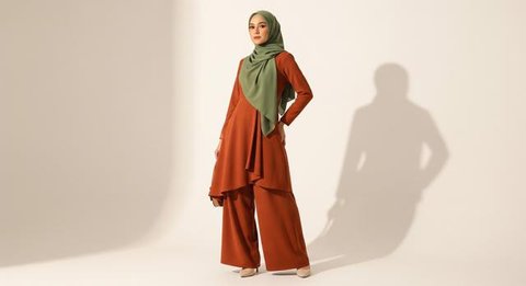 Baju Warna Bata Cocok dengan Jilbab Warna Apa/AI