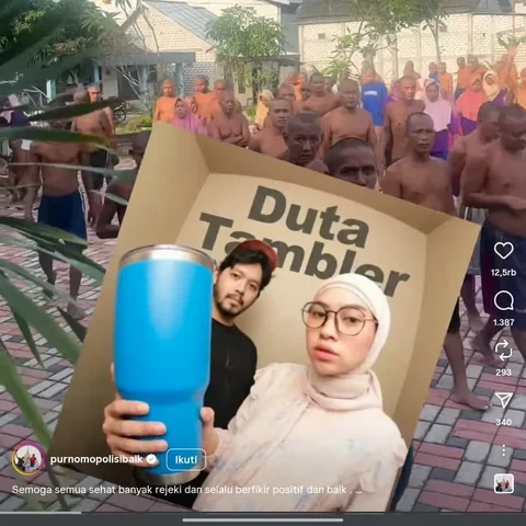Ipda Purnomo ajak ODGJ cari tumbler